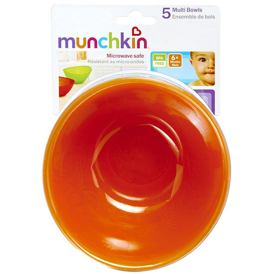 Munchkin Multi Colored 12oz Bowls 5PK