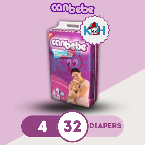 Canbebe Economy Diapers Size 4-32 pcs