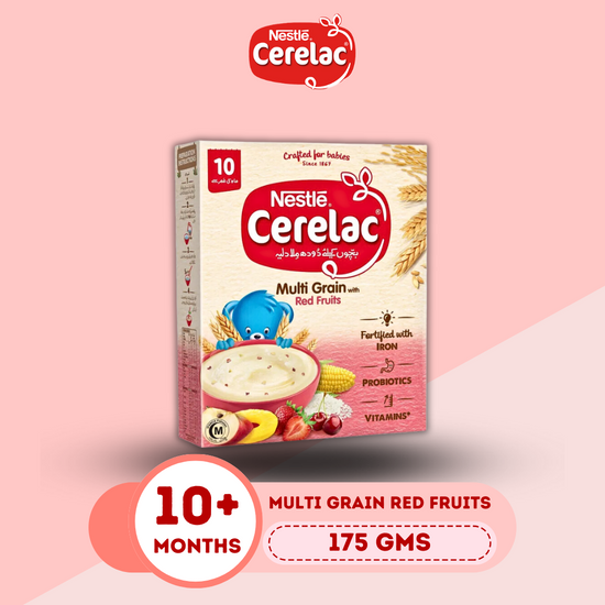 Cerelac Multigrain with red fruits 10+ MONTHS 175gm