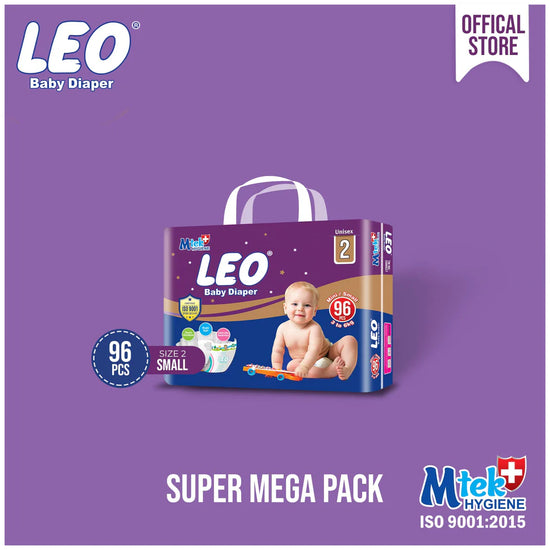 Leo Super MEGA Size 2 96 Pieces